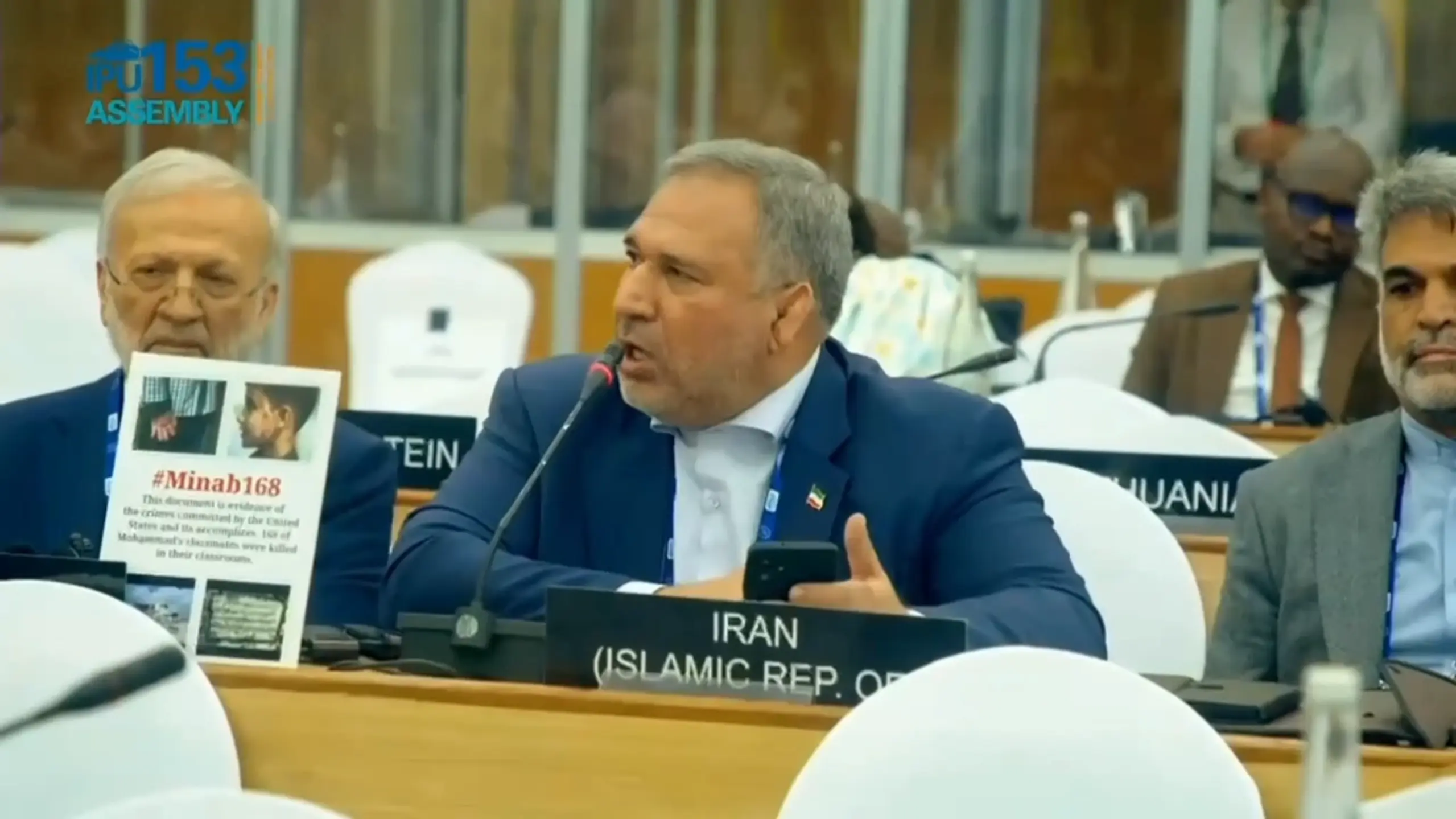 دکتر سید شمس الدین حسینی در نشست کمیته دائمی امور سازمان ملل متحد IPU: بازنگری در منشور ملل متحد و بازگشت به اصول بنیادین آن ضروری است.